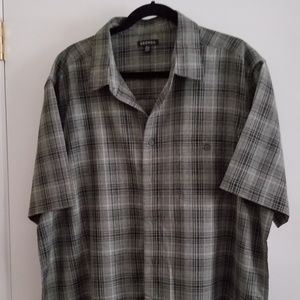 Men's George Casual Button Green Shirt XL NWT